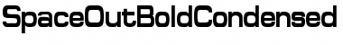 Download SpaceOutBoldCondensed Regular Font