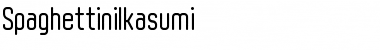 Download SpaghettiniIkasumi Regular Font