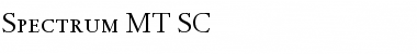 Download Spectrum MT SC Regular Font