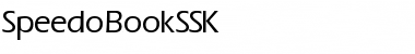 Download SpeedoBookSSK Regular Font
