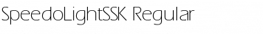 Download SpeedoLightSSK Regular Font