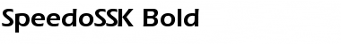 Download SpeedoSSK Bold Font