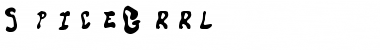 Download SpiceGrrl Regular Font