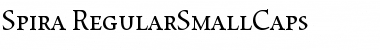 Download Spira-RegularSmallCaps Regular Font