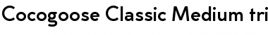 Download Cocogoose Classic Trial Font