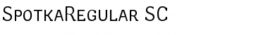 Download SpotkaRegular SC Font