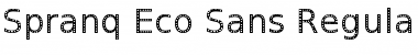 Download Spranq Eco Sans Regular Font