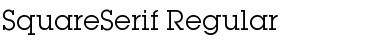 Download SquareSerif Regular Font