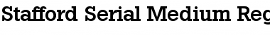 Download Stafford-Serial-Medium Regular Font