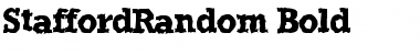 Download StaffordRandom Bold Font