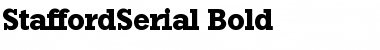 Download StaffordSerial Bold Font