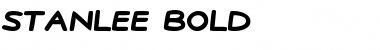 Download StanLee Bold Font