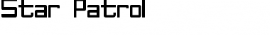 Download Star Patrol Regular Font