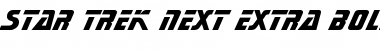 Download StarTrekNext XBd BT Extra Bold Font
