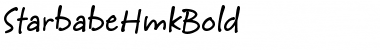 Download StarbabeHmkBold Regular Font