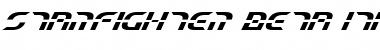 Download Starfighter Beta Italic Italic Font