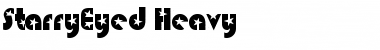 Download StarryEyed Heavy Font