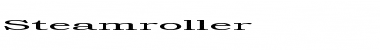 Download Steamroller Regular Font