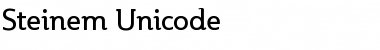 Download Steinem Unicode Regular Font