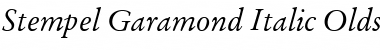 Download Stempel Garamond RomanOsF Italic Font