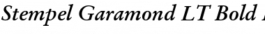 Download StempelGaramond LT Roman Bold Italic Font