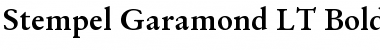 Download StempelGaramond LT Roman Bold Font