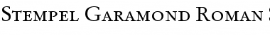 Download Stempel Garamond RomanSC Regular Font