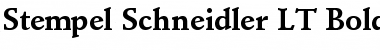 Download StempelSchneidler LT Bold Font