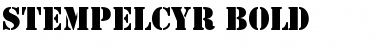 Download StempelCyr Bold Font