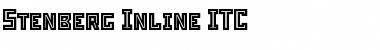 Download Stenberg Inline ITC Regular Font