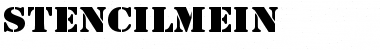 Download StencilMeIn Regular Font