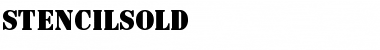 Download StencilSolD Regular Font
