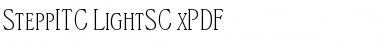 Download SteppITC-LightSC xPDF Regular Font