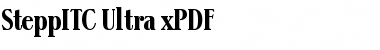 Download SteppITC-Ultra xPDF Regular Font