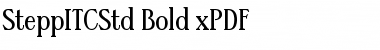 Download SteppITCStd-Bold xPDF Regular Font