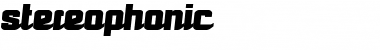 Download Stereophonic Font