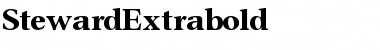 Download StewardExtrabold Regular Font