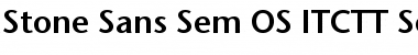 Download Stone Sans Sem OS ITCTT Semi Font