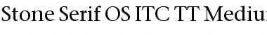Download Stone Serif OS ITC TT Medium Font