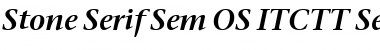 Download Stone Serif Sem OS ITCTT SemIta Font