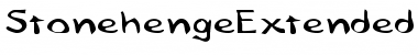 Download StonehengeExtended Regular Font