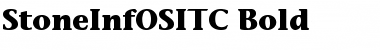 Download StoneInfOSITC Font