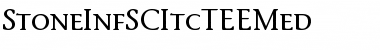 Download StoneInfSCItcTEEMed Font