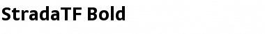 Download StradaTF-Bold Regular Font