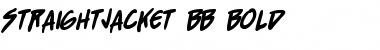 Download StraightJacket BB Bold Font