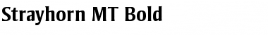 Download Strayhorn MT Bold Font