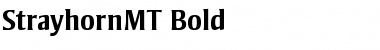 Download StrayhornMT Bold Font