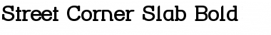 Download Street Corner Slab Bold Regular Font