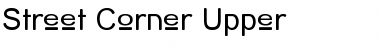 Download Street Corner Upper Regular Font