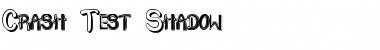 Download Crash  Test Shadow Font